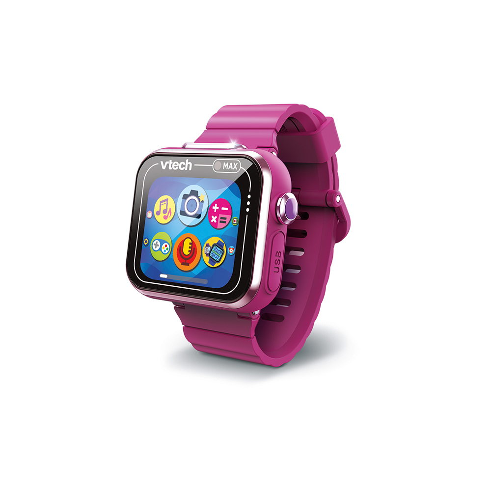 Montre digital Vtech - Kidizoom Smartwatch Max - Framboise - Jeux d'éveil  interactifs - Premiers jeux - Jeux d'éveil