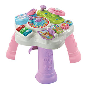 Super Volant Vroum Vroum decouvertes eveil 1-3 ans - Tableau activites  interactif - Jouet musical - Vtech Bebe