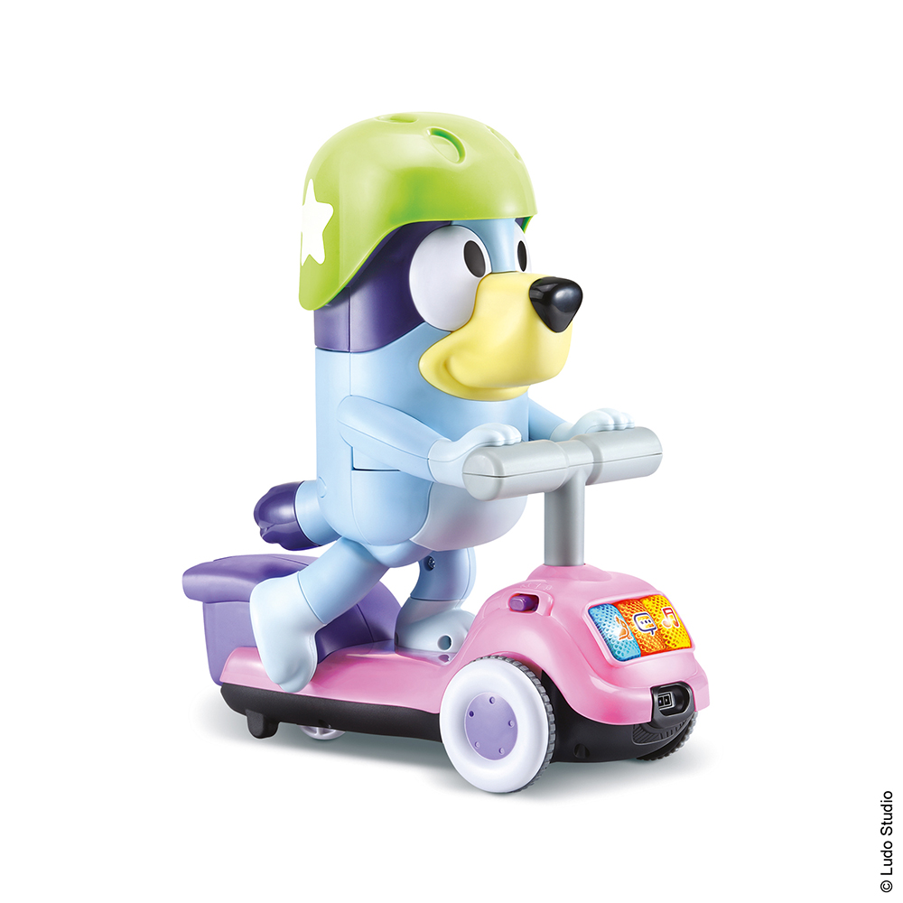 VTech - Figurine interactive Bluey - Trotti-Bluey interactive