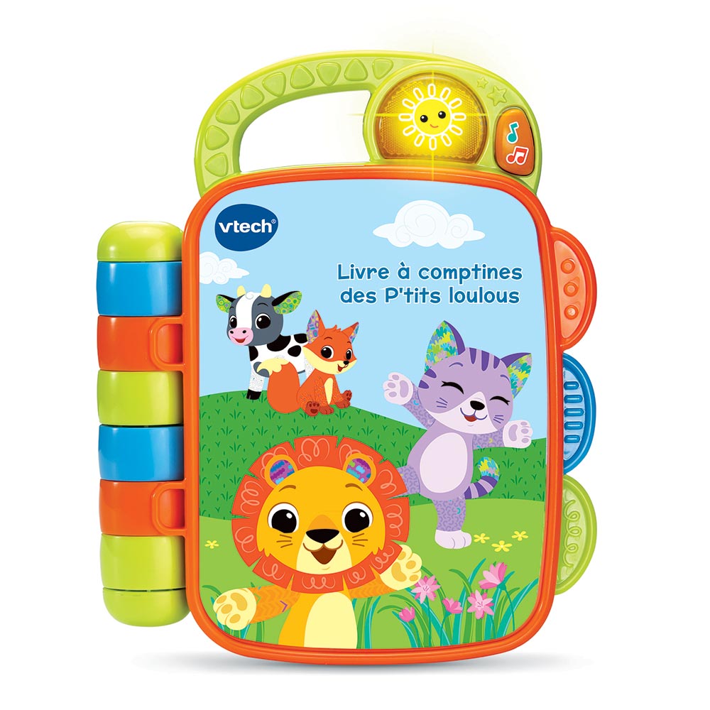 VTech - Super Livre Enchanté Des Baby Loulous Rose, Livre