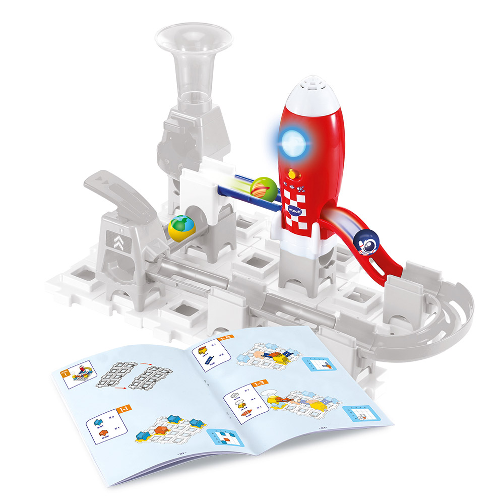 VTech - Circuit à billes enfant - Marble Rush - Super Action Set Electronic  L200E