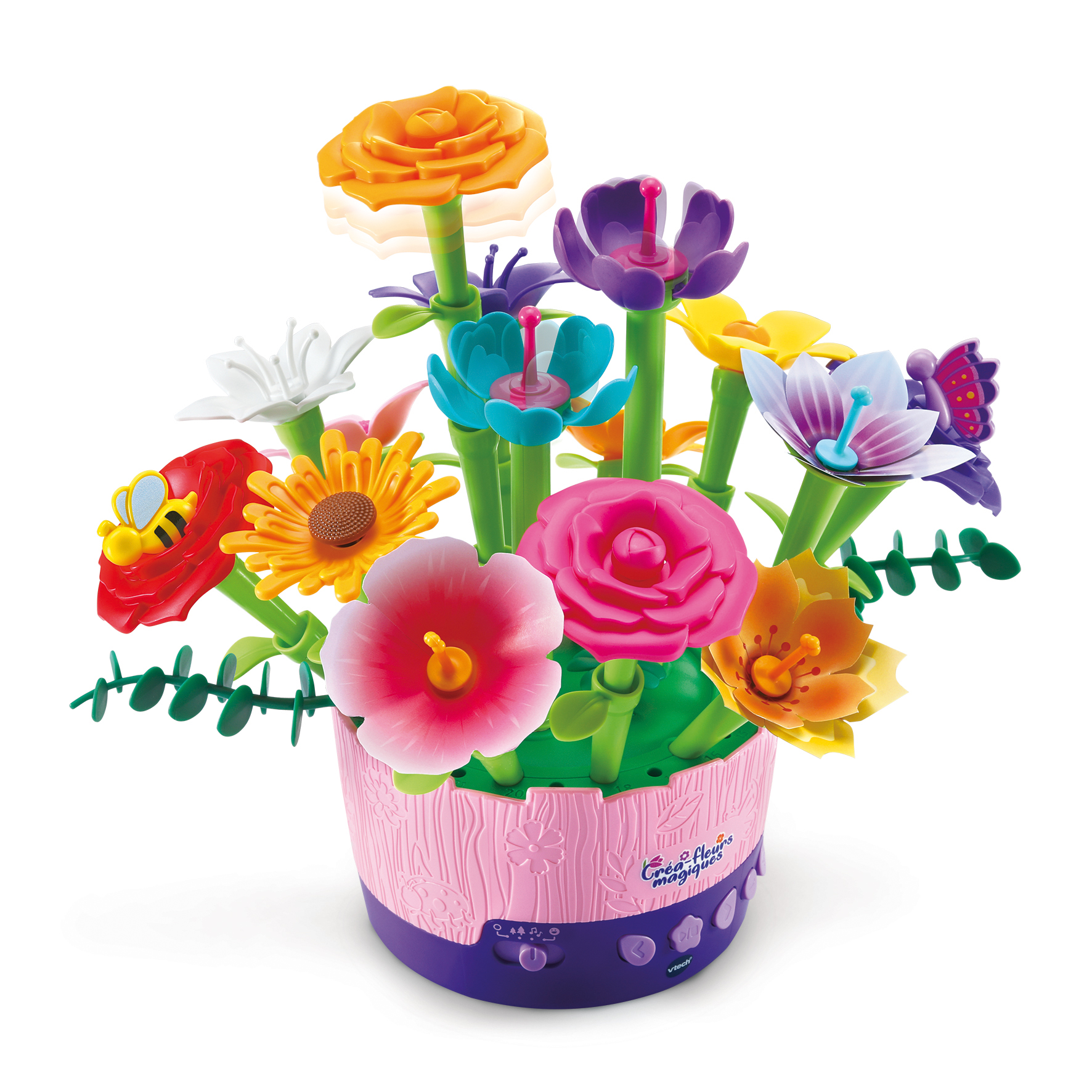 VTech - Bouquet de fleurs à construire - Créa-fleurs magiques