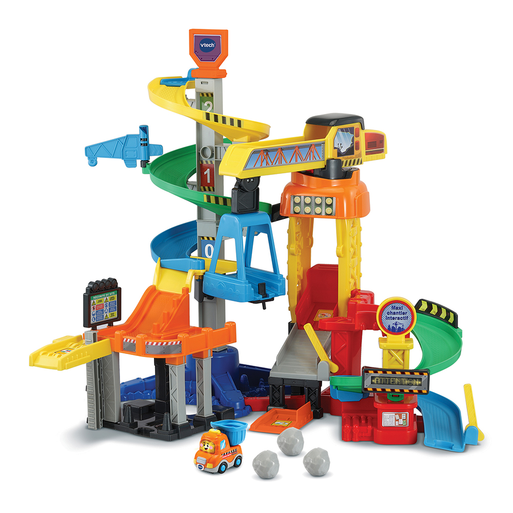 Garage Voiture Enfant Jouets, Circuit Voiture Enfant avec Outils