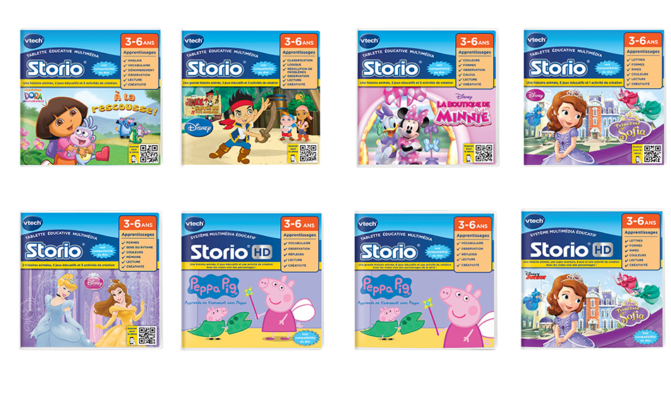 Compatibilité Cartouches Storio Max - VTech