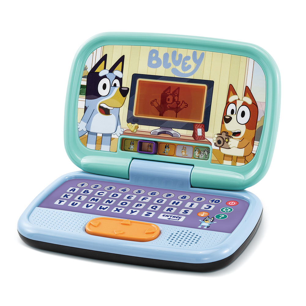 VTech - Jouet Bluey - Ordinateur interactif Bluey