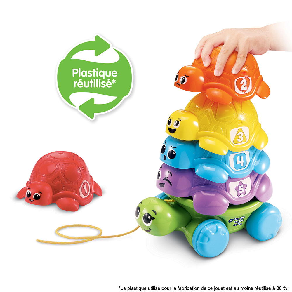 VTECH coffret naissance bébés animaux (bouteilles plastiques recycl