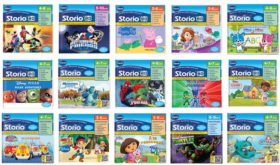cartouche jeu storio max