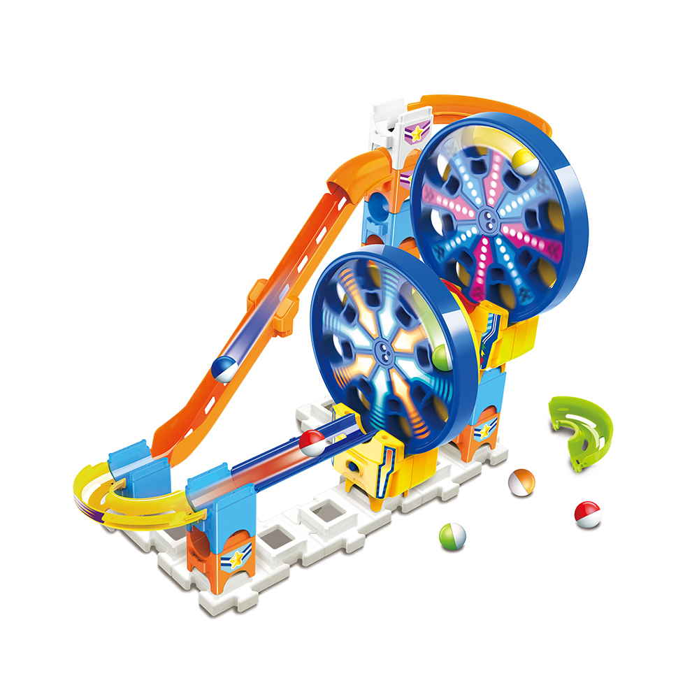 VTech - Circuit à billes enfant fête foraine - Marble Rush - Fun Fair Set  Electronic M300E