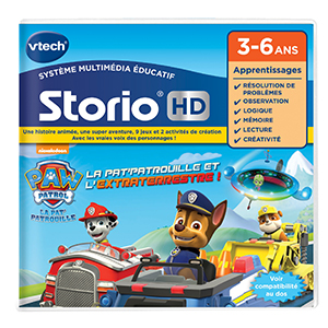 Jeu tablette Pat'Patrouille - Storio HD - VTech