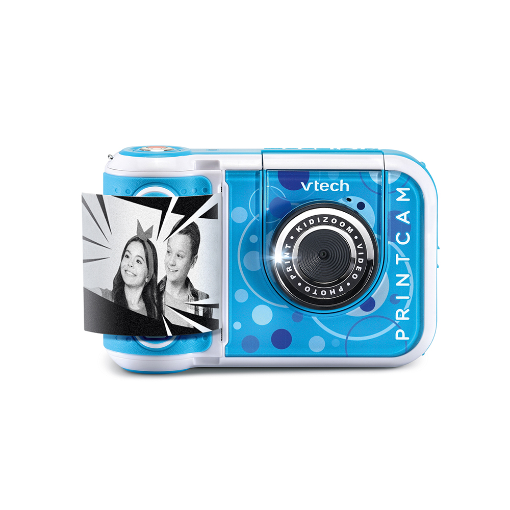 VTech - Appareil photo enfant instantané - Kidizoom Print Cam bleu